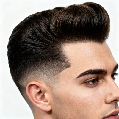 Pompadour style