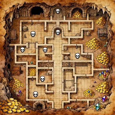 Dungeon Map preview
