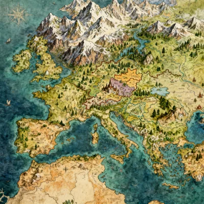Fantasy World Map preview