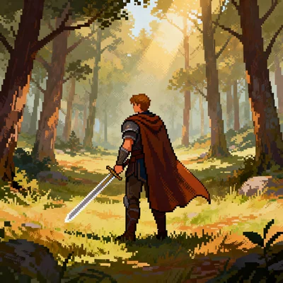 Hand-drawn Pixel preview