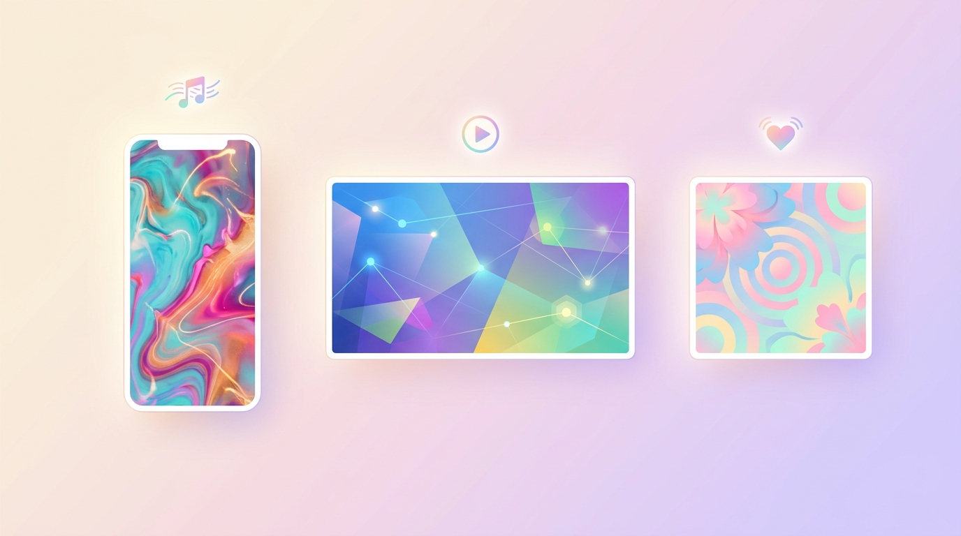 Visual showing aspect ratios for different social platforms — 9:16 vertical for TikTok, Reels, and Shorts; 16:9 for YouTube and X; 1:1 for Instagram feed and LinkedIn