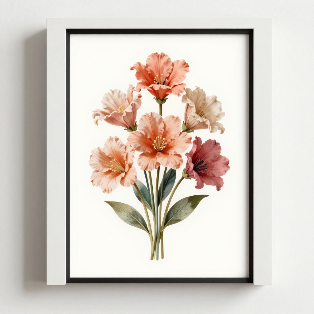 Art: a picture of flowers