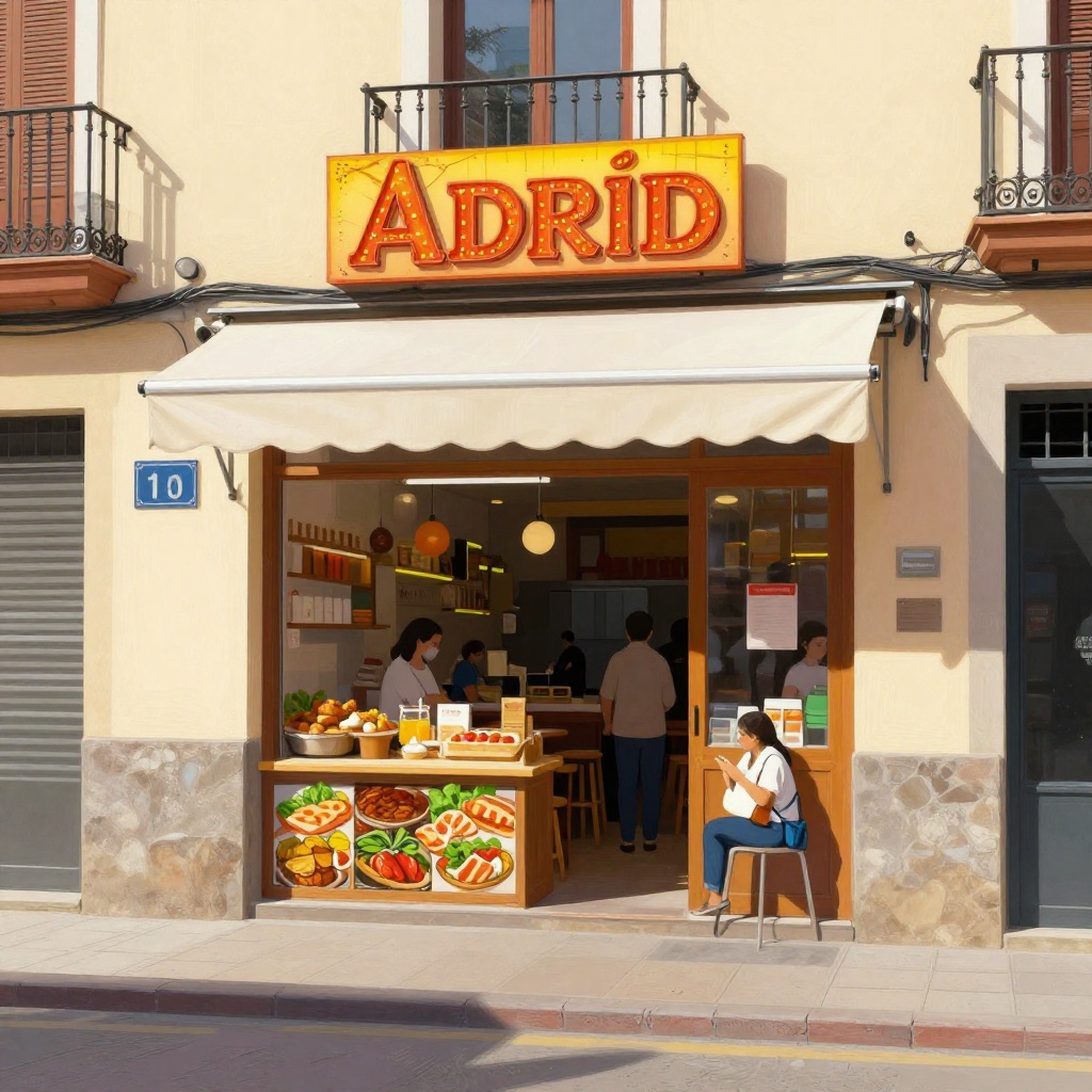 Art: adrid Street Food 🇪🇸