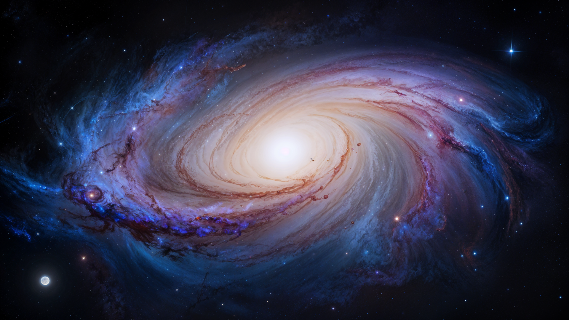 I want the galaxy, not too realistic