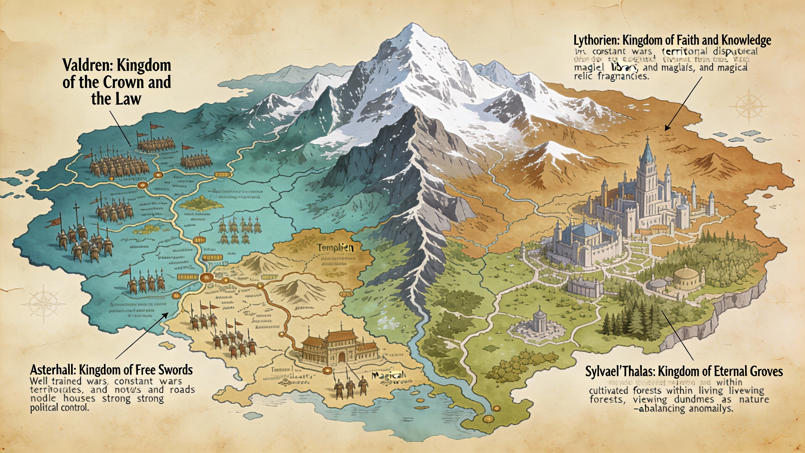 O mundo conhecido é formado por um único continente gigant...