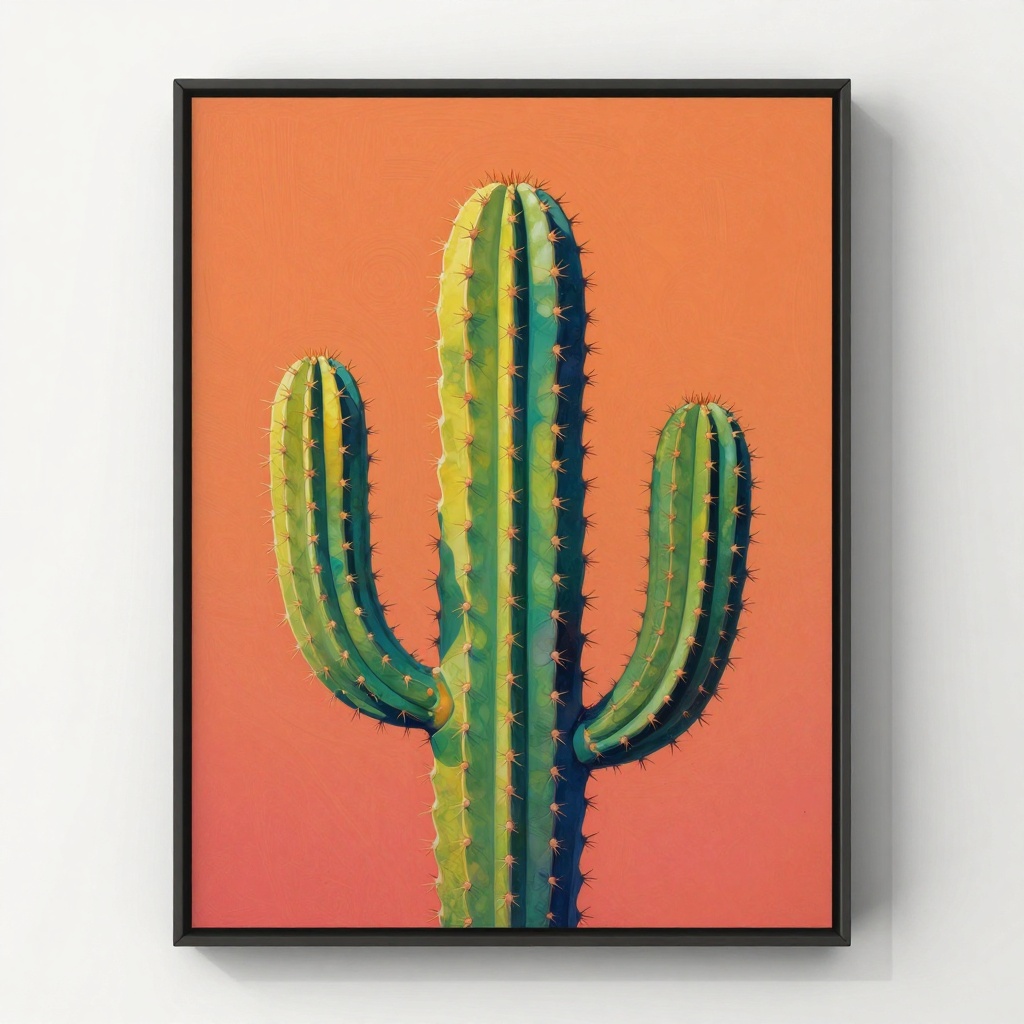 Art: psychadelic cactus