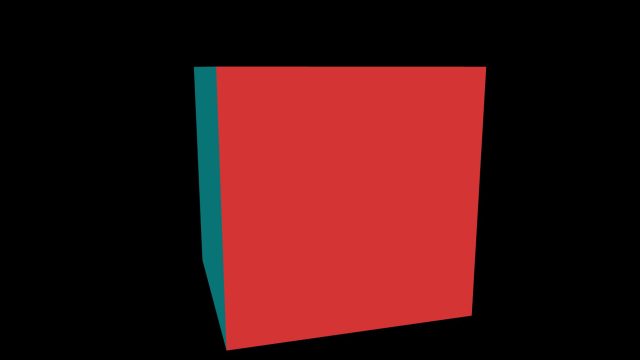Vibrant Lowpoly Cube